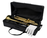 MusicMate Trąbka Bb MM-D80 AurumTrumpet - 1588256 - zdjęcie 9